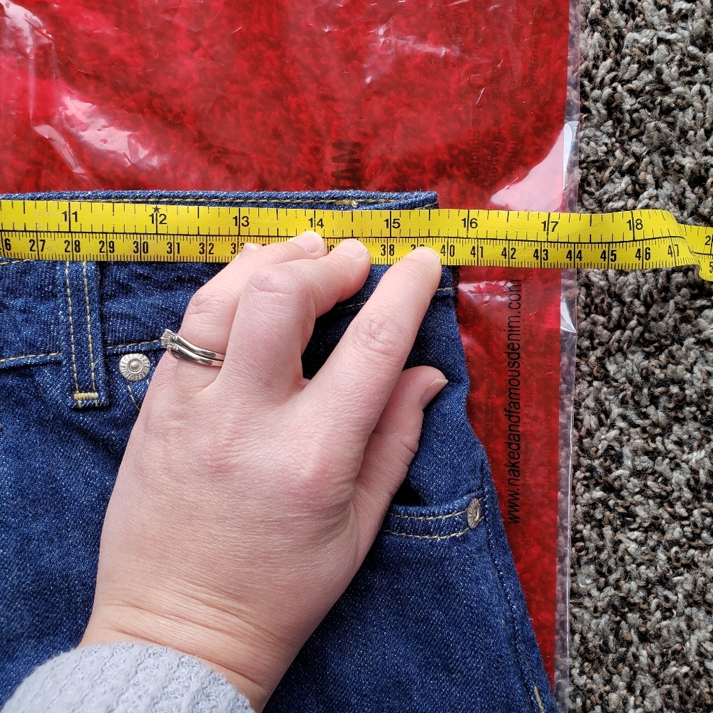 Naked & Famous New Frontier Arrow Jeans - Picture 6 of 8